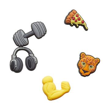 Crocs Get Swole 5-Pack Jibbitz Herr Olika Färger | Sverige 1042WNBY